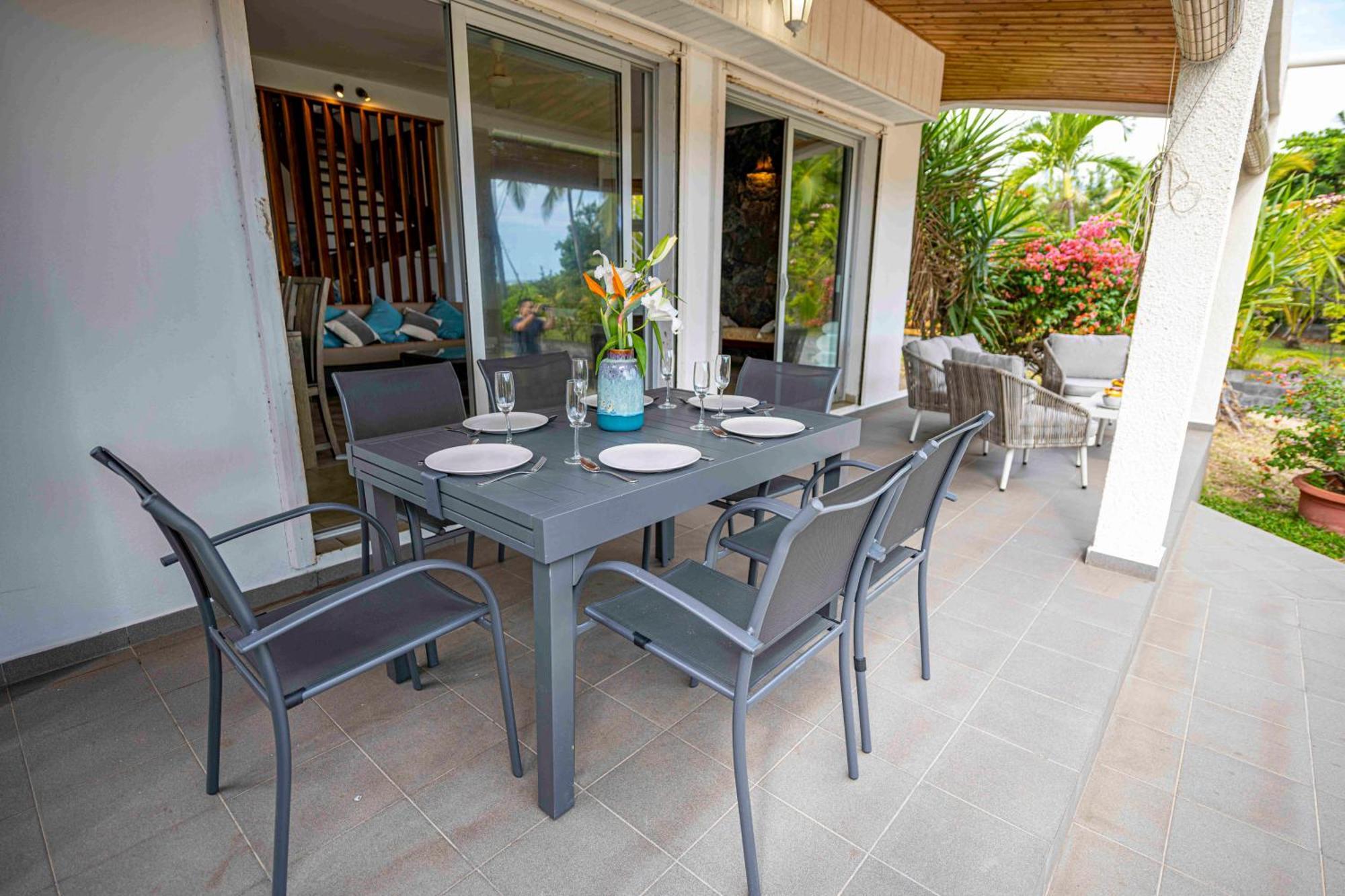 Villa&Bungalow 'Coco des sables' les pieds dans l'eau La Saline-Les-Bains Exterior foto